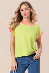 LIME/NEON PINK