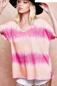 PEACH/FUCHSIA